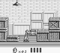 une photo d'Ã©cran de Tintin - Le Temple du Soleil sur Nintendo Game Boy